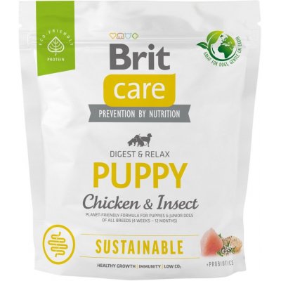 Brit Care Sustainable Puppy Chicken & Insect 1 kg – Zbozi.Blesk.cz