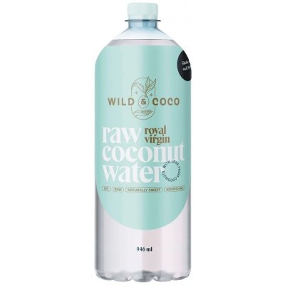 Wild & Coco BIO Kokosová voda Royal Virgin RAW 946 ml