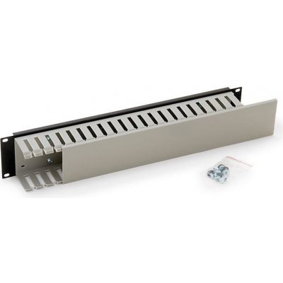 Vyvazovací panel Triton RAB-VP-X04-A1 Vyvazovací panel, optický, 19", 2U, jednostranná plastová lišta, černý RAB-VP-X04-A1 – Zboží Živě