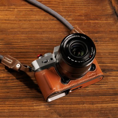 SmallRig Leather Half Case Kit for FUJIFILM X-T30 / X-T30 II / X-T30 III (Brown) 5670 – Zboží Živě