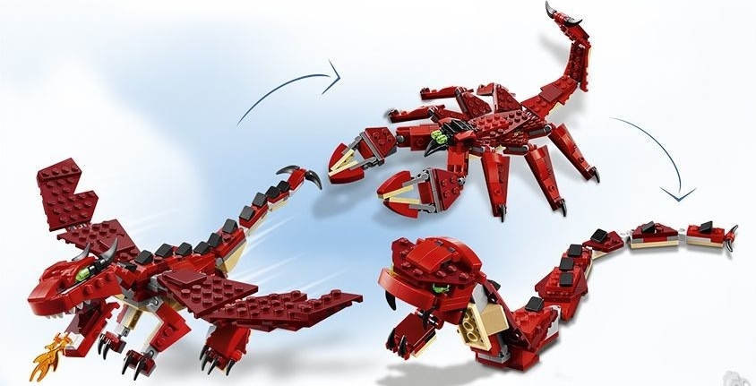 LEGO® Creator 31032 Červené příšery od 999 Kč - Heureka.cz