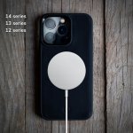 Vidra Brand MAGSAFE KOŽENÝ iPhone 12 / iPhone 12 PRO ČERNÝ – Zboží Mobilmania
