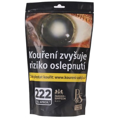 P&S Black tabák cigaretový 100 g – Hledejceny.cz