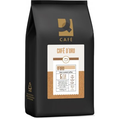 Q Connect Café D'Oro zrnková 1 kg – Hledejceny.cz