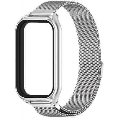 Xiaomi Magnetický milánský tah pro Smart Band 8 ACTIVE / Redmi Band 2 Barva MTVH pásku: Stříbrná MBSCZ-MB081 – Zboží Živě
