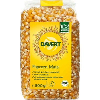 Davert Bio kukuřice na popcorn - 500 g – Zboží Mobilmania