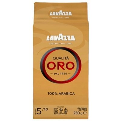 Lavazza Qualita Oro mletá káva arabica středně pražená 250 g – Zbozi.Blesk.cz