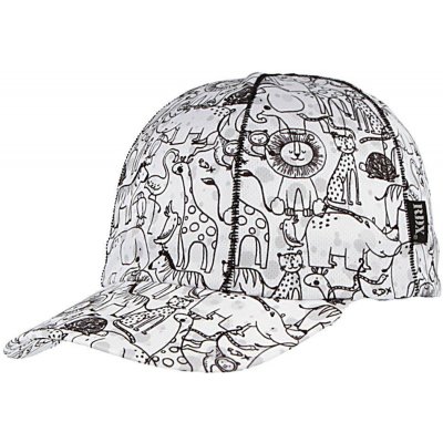 RDX Funkční kšiltovka s UV filtrem Coolmax ZOO bílo černá – Sleviste.cz