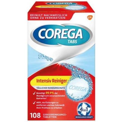 Corega Čistící tablety 4v1 108 ks – Zboží Dáma