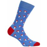 Veselé barevné bavlněné ponožky s motivem muchomůrek – Zboží Mobilmania