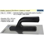 FESTA Hladítko INOX 270x125mm rovné – Hledejceny.cz