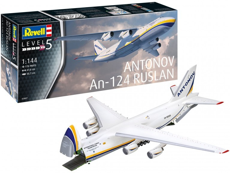 Revell Antonov AN-124 Ruslan Model Kit 03807 1:144