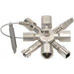 Knipex Klíč na rozvodné skříně TwinKey pro běžné skříně a systémy zavírání – Zboží Dáma