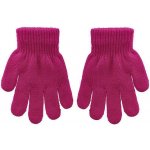 Be Snazzy Dětské pletené prstové rukavice Fuchsia – Zboží Dáma