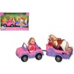 Simba Steffi Love Evička jeep + koník – Zboží Dáma