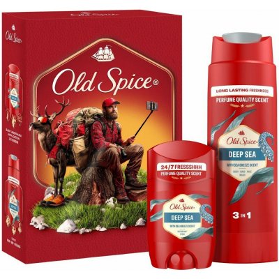 Old Spice DeepSea SG 250 ml +stick 50 ml dárková sada – Sleviste.cz