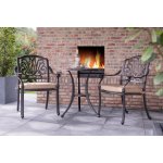 Hartman AMALFI balkonový set 2 křesla + stůl 62 cm bronze – Hledejceny.cz