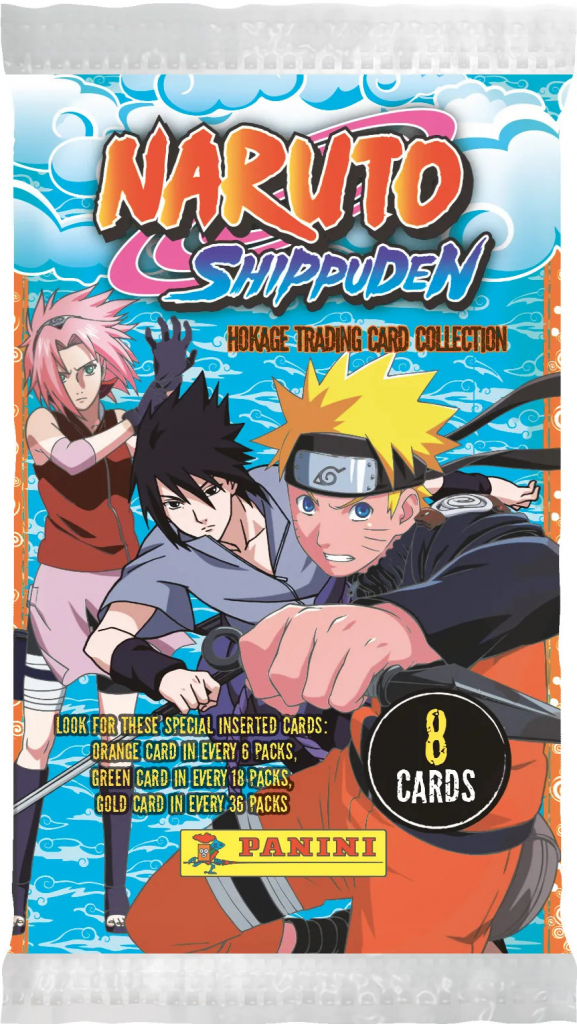 Panini Naruto Shippuden Hokage Trading Card Collection Flow Pack od 89