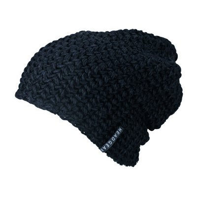 Myrtle Beach Casual Outsize Crocheted čepice MB7941 černá – Hledejceny.cz