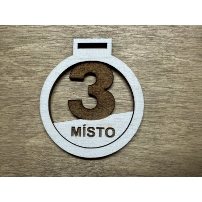 DCH Dřevěná medaile 3. místo – Sleviste.cz