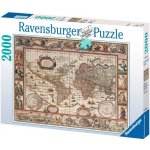 Ravensburger Mapa světa 2000 dílků – Zboží Mobilmania