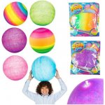 Teddies Míč barevný nafukovací velký 40cm mix barev v sáčku 25x29cm – Zboží Mobilmania