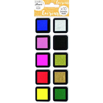 StampoPlanner - razítkovací inkousty, 10 ks – Zboží Dáma