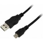 Logilink CU0060 USB 2.0 Typ-A samec pro Typ- micro B samec, 5m, černý – Hledejceny.cz