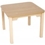 Hajdalánek Dětský stolek MATY 59 x 59 cm, konstrukce z masivu – Zboží Mobilmania