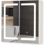 Miadomodo 89022 MIADOMODO vá skříňka s LED osvětlením, 65 x 65 cm – Zboží Dáma