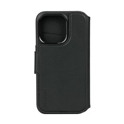 Decoded Leather Detachable Wallet Apple iPhone 15 Pro černé