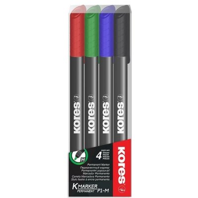 Kores 22140 K-Marker sada hrot 1 mm 4 ks – Zbozi.Blesk.cz