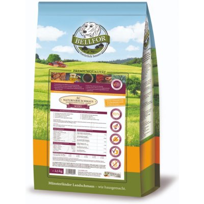 Bellfor Naturfarm Schmaus Mini hmyzí protein za studena lisované 2,5 kg