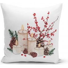 Minimalist Cushion Covers barevná/bílá 43 x 43 cm