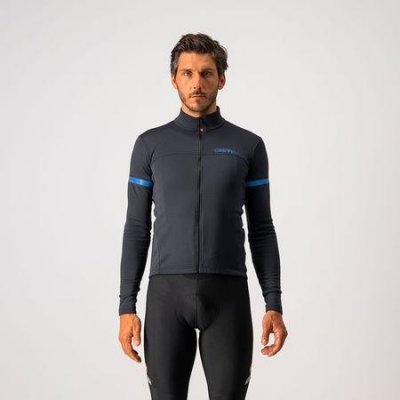 Castelli Fondo 2 light black/blue reflex pánský – Zboží Mobilmania