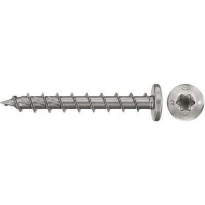 Fischer 574104 šrouby do dřevotřísky 6 mm 40 mm TX Nerezová ocel 100 ks – Hledejceny.cz