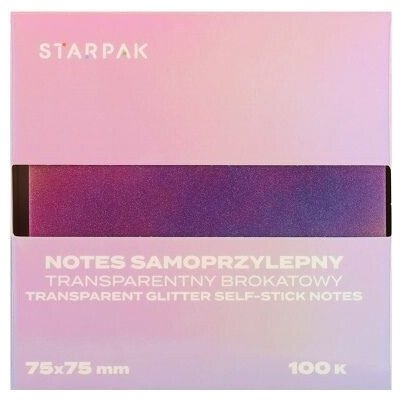 Poznámkový samolepící bloček75 krát 75 mm ombre Starpak – Hledejceny.cz