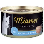 Miamor Feine Filets tuňák & krevety 24 x 100 g – Sleviste.cz