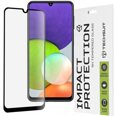 Techsuit 111D celolepící sklo Samsung Galaxy A22 4G M22 4G Black 144638 – Zboží Živě