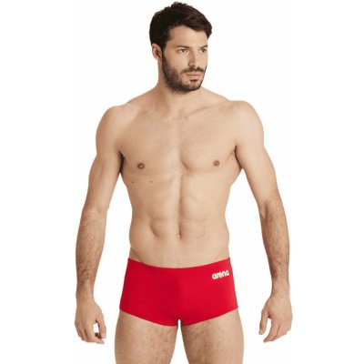 Arena Team Swim Low Waist short Solid Red/White – Zboží Dáma