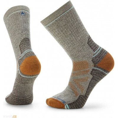 Smartwool ponožky HIKE CLASSIC FULL CUSHION CREW SOCKS taupe hnědé – Zboží Mobilmania