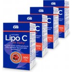 GS Vitamin Lipo C 500 mg se šípky 4 × 100 kapslí – Hledejceny.cz