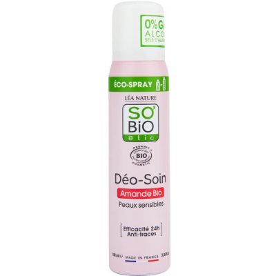 SO’BiO étic ECO deospray 24h mandle 100 ml – Hledejceny.cz