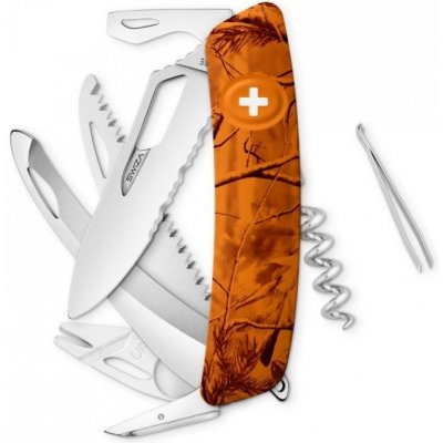 Swiza SH09TR-HUTT Single Hand Orange/Pine