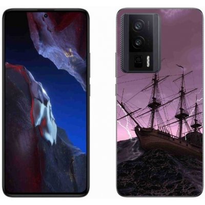 Pouzdro mmCase Gelové Xiaomi Poco F5 Pro - loď v bouři – Zboží Živě