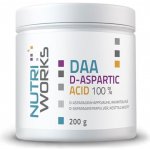 NutriWorks DAA D-Aspartic Acid 200 g – Hledejceny.cz