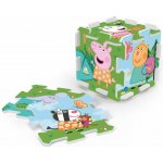 Trefl Pěnové puzzle Prasátko Peppa/Peppa Pig 32x32x1cm 8 ks – Zboží Dáma