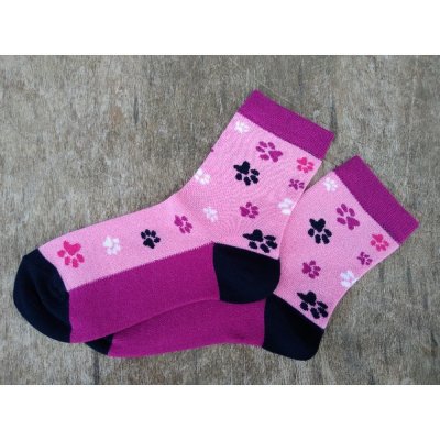 Stopík New Dětské ponožky růžová