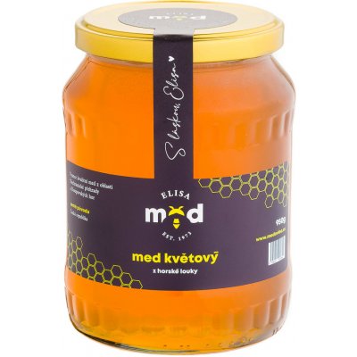 Elisa Med květový z horské louky 950 g – Zbozi.Blesk.cz