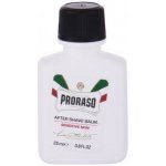 Proraso White balzám po holení pro citlivou pleť (Green Tea and Oatmeal) 25 ml – Zboží Mobilmania